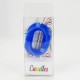 0 Sıfır Rakamlı Mavi Mum 6.5 Cm