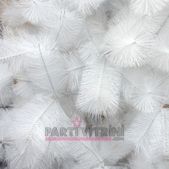 İğne Yapraklı Beyaz Yılbaşı Çam Ağacı 180 Cm İğne Yapraklı Beyaz Yılbaşı Çam Ağacı 180 Cm