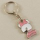 2 Yaş Minnie Mouse Temalı Pembe Beyaz Metal Anahtarlık