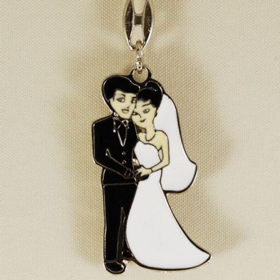 Gelin Ve Damat Metal Anahtarlık