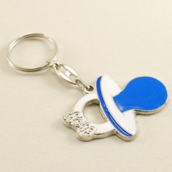 Mavi Emzik Figürlü Anahtarlık