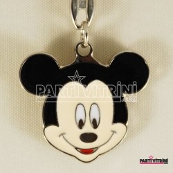 Mickey Mouse Başı Figürlü Metal Anahtarlık