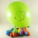 Vahşi Hayvanlar Resimli Karışık Renkli 12 li Balon Seti