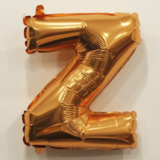 Harf Balon Altın Renk Folyo Balon 35 cm