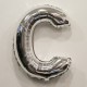 Harf Balon Gümüş Renk Folyo Balon 35 cm