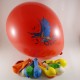 Batman Resimli Renkli 12 li Balon Seti