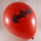 Batman Resimli Renkli 12 li Balon Seti