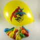 Superman Resimli Renkli 12 li Balon Seti