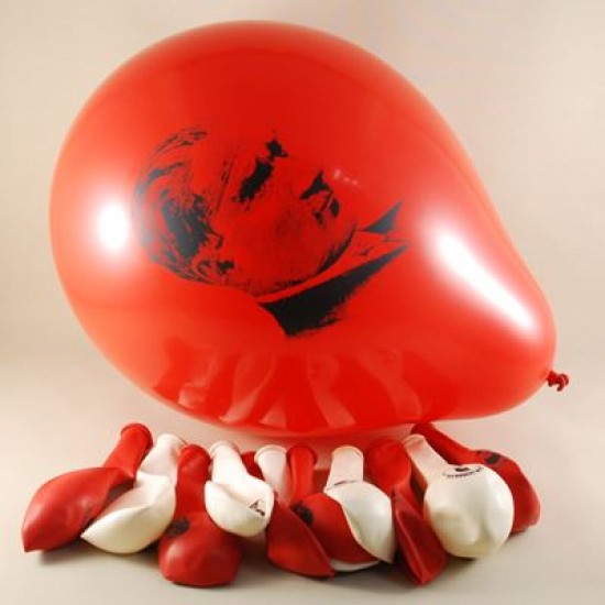 Atatürk Resimli Renkli 12 li Balon Seti