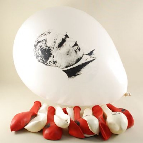 Atatürk Resimli Renkli 12 li Balon Seti