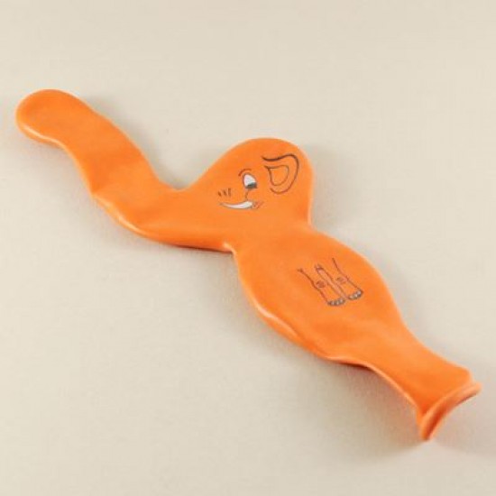 Fil Şeklinde Renkli 6 lı Balon Seti