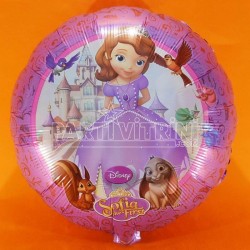 Prenses Sofia Yuvarlak Anagram Folyo Balon