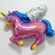 Unicorn At Tek Boynuzlu At Figürlü Folyo Balon 120 Cm