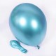 Mavi Renk Krom Parlak Balon 16 İnç 6 Adet
