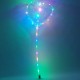 Led Işıklı Şeffaf Kalp Balon