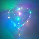 Led Işıklı Şeffaf Kalp Balon
