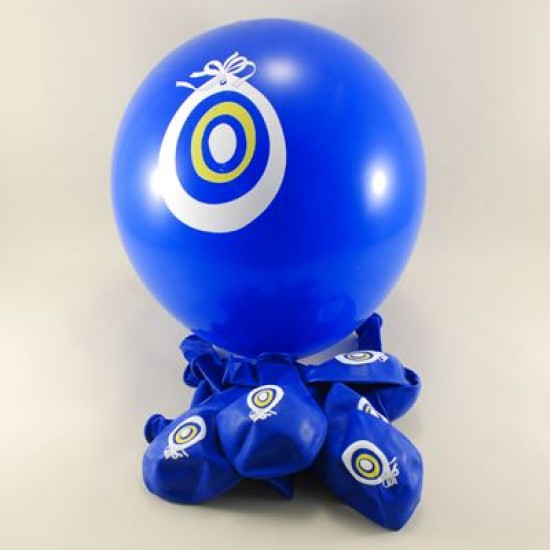 Nazar Boncuğu Resimli 12 li Balon Seti