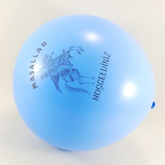 Sünnetime Hoş Geldiniz Renkli 12 li Balon Seti