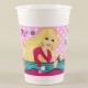 Barbie Temalı Orjinal Lisanslı Plastik Bardak
