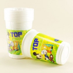 Mickey 28 Futbol Temalı Orjinal Lisanslı Plastik Bardak 8 Adet