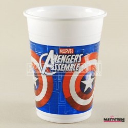 Yenilmezler Avengers Temalı Lisanslı Plastik Parti Bardakları