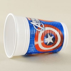 Yenilmezler Avengers Temalı Lisanslı Plastik Parti Bardakları