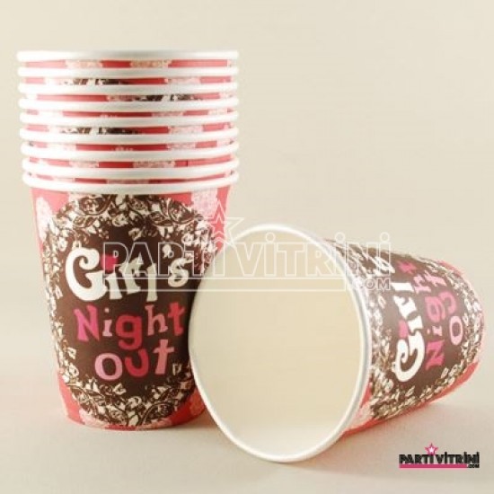 Girls Night Out Kağıt Bardak