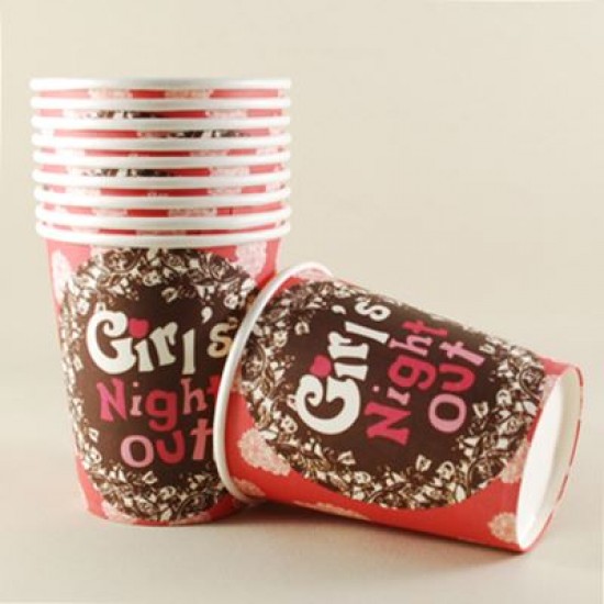 Girls Night Out Kağıt Bardak