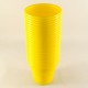 Sarı Renkli Plastik Bardaklar 24 Adet