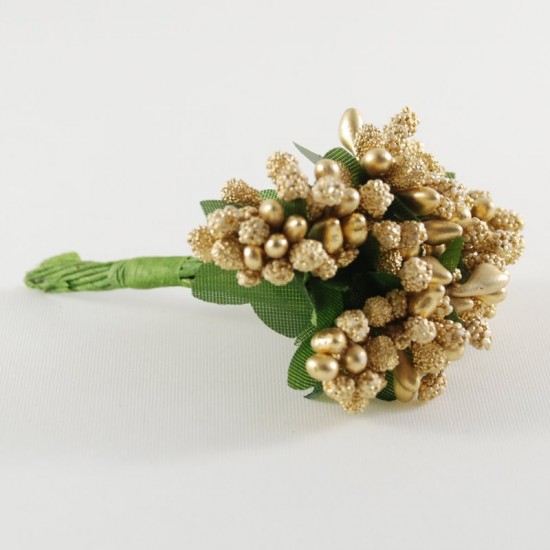 Tomurcuk Cipso Telli Altın Renk 1 Bağ