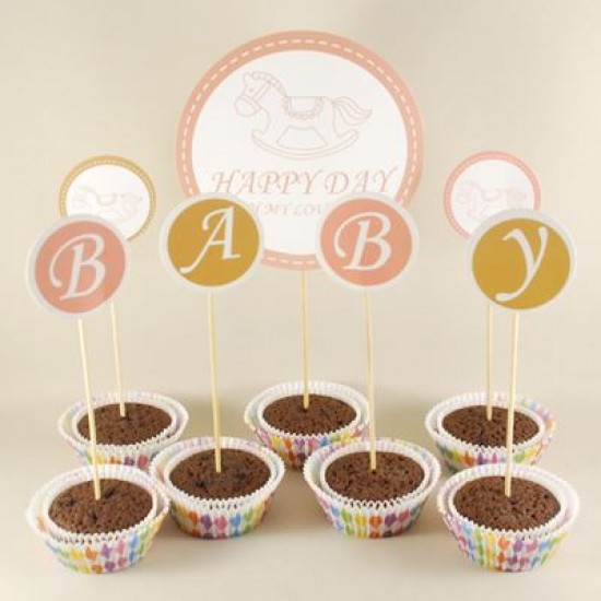 Baby Sallanan At Dev Kek Ve Pasta Kürdan Seti