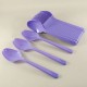 Mor Plastik Parti Kaşığı 25 Adet