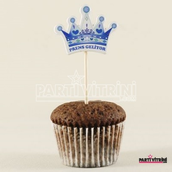 Prens Geliyor Kral Tacı Figürlü Kürdan Seti 10 Adet