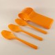 Turuncu Plastik Parti Kaşığı 25 Adet