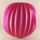 Pembe Renkli Yuvarlak Kağıt Parti Feneri