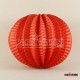 Kırmızı Küçük Boy Yuvarlak Kağıt Parti Feneri 11 Cm