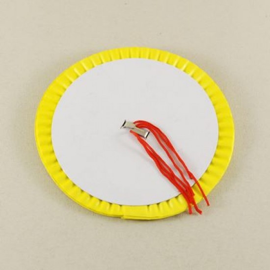 Sarı Küçük Boy Uzun Kağıt Parti Feneri 11 Cm