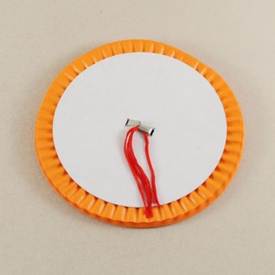 Turuncu Küçük Boy Uzun Kağıt Parti Feneri 11 Cm