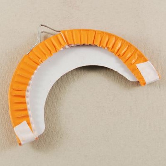 Turuncu Küçük Boy Yuvarlak Kağıt Parti Feneri 11 Cm