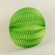 Yeşil Küçük Boy Yuvarlak Kağıt Parti Feneri 11 Cm