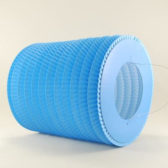 Mavi Uzun Kağıt Parti Feneri