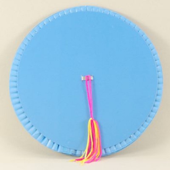 Mavi Uzun Kağıt Parti Feneri