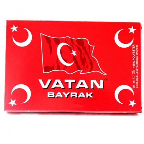 Türk Bayrağı Kumaştan 100x150 Cm