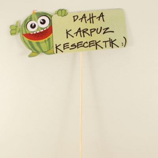 Daha Karpuz Kesecektik Konuşma Balonu
