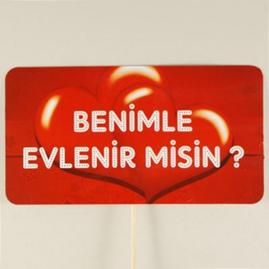 Benimle Evlenirmisin Konuşma Balonu