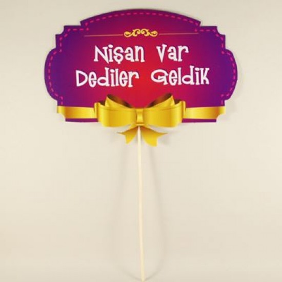 Nişan Var Dediler Geldik Mor Konuşma Balonu