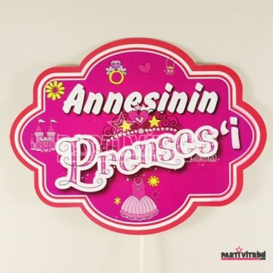 Annesinin Prensesi Pembe Konuşma Balonu