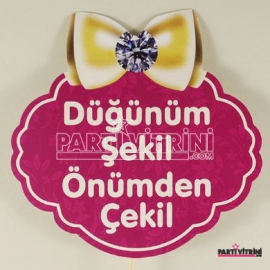 Düğünüm Şekil Önümden Çekil Konuşma Balonu