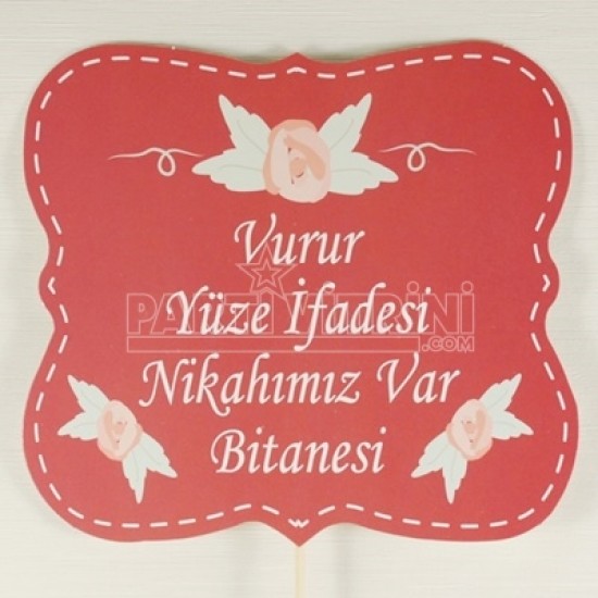 Vurur Yüze İfadesi Nikahımız Var Bitanesi Konuşma Balonu