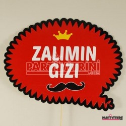 Zalımın Gızı Konuşma Balonu